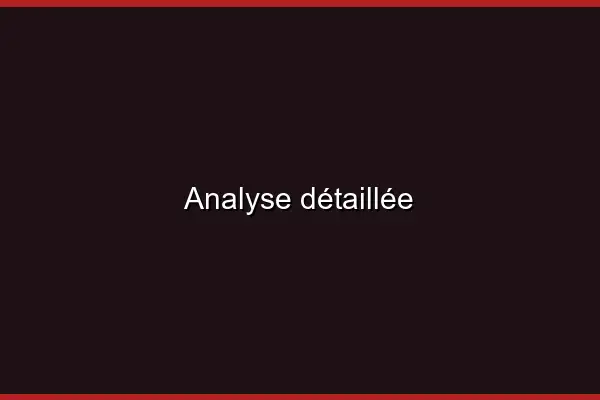 Analyse détaillée